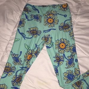 Lularoe Flower leggings